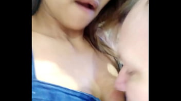 SexyGamingCouple Aliah took some pics with her blouse open showing off her great tits and I just got so horny I had to ask her to just let me enjoy what ever guys is imagining. So I put my face in there and started to get super horny. Creampie finale