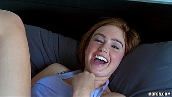 Perky redhead amateur Jodi Taylor is convinced to try anal